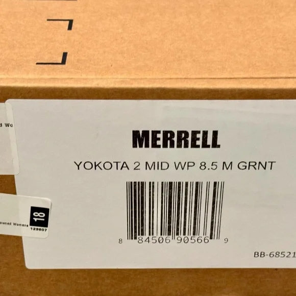 MERRELL Women’s Yokota 2 Mid Hiking Boots Size 8.5M Waterproof Excellent - Picture 14 of 16